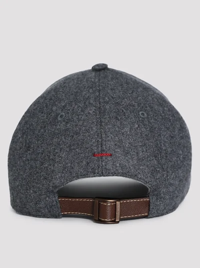 Бейсболка цвет серый — превью 4