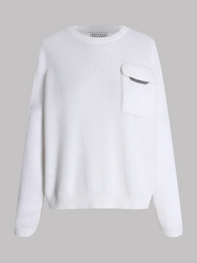 Джемпер цвет белый — превью 1