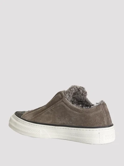 Кеды цвет темно-серый — превью 4