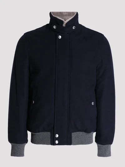 Куртка цвет синий — превью 1