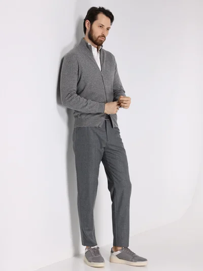 Брюки цвет серый — превью 5