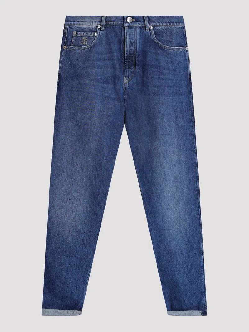 Джинсы цвет синий