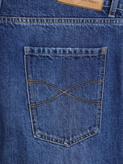 Джинсы цвет синий — превью 4