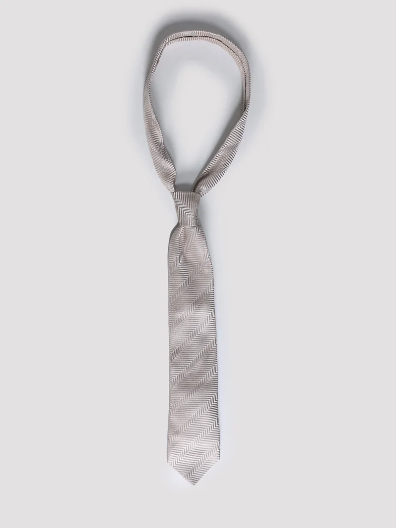 Галстук цвет светло-бежевый