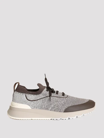 Кроссовки цвет коричневый — превью 2