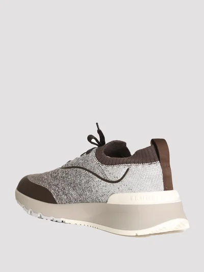 Кроссовки цвет коричневый — превью 4