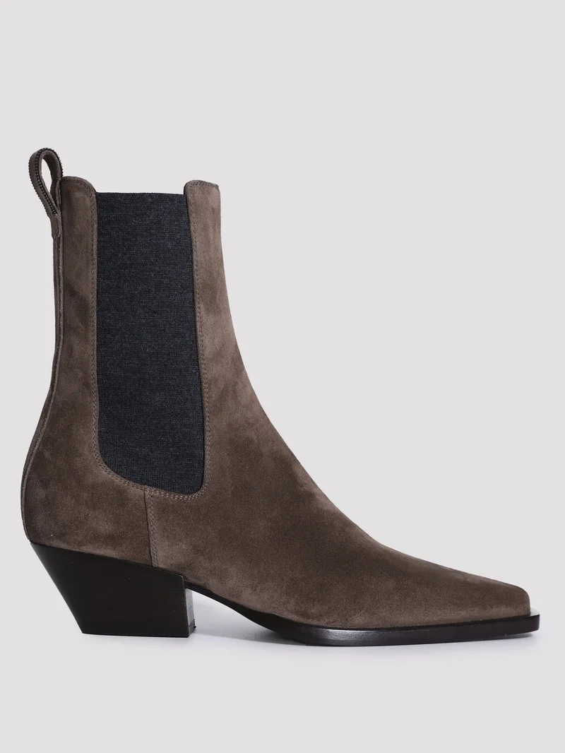 Ботинки цвет коричневый