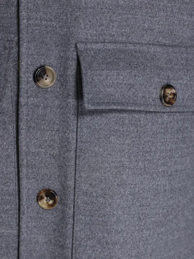 Куртка цвет серый — превью 6