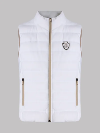 Жилет цвет белый — превью 1