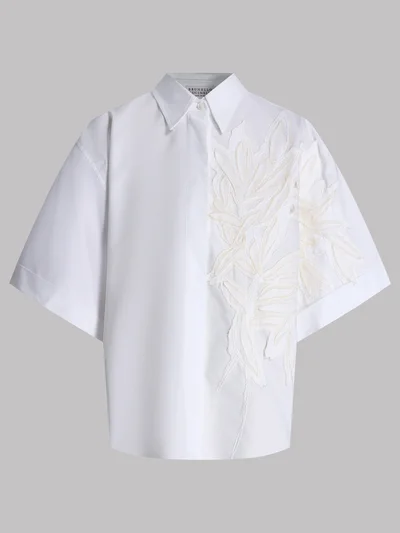 Рубашка цвет белый — превью 1