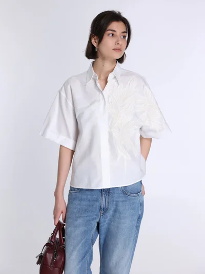 Рубашка цвет белый — превью 2