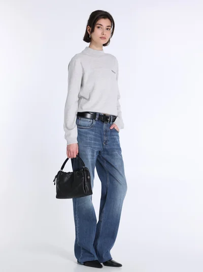 Джинсы цвет синий — превью 4