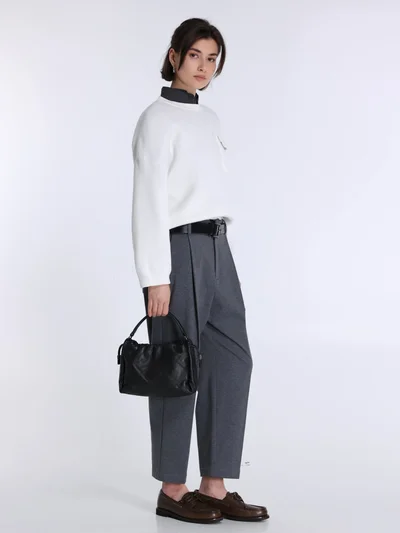 Брюки цвет серый — превью 3