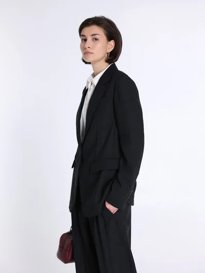 Жакет цвет антрацит — превью 2