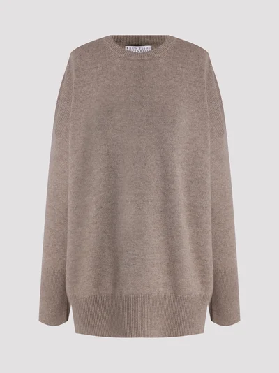 Джемпер цвет светло-коричневый — превью 1