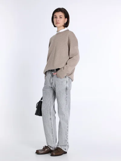 Джемпер цвет светло-коричневый — превью 4