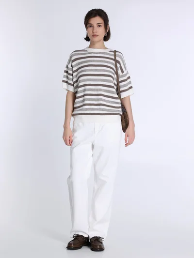 Джемпер цвет светло-бежевый — превью 3