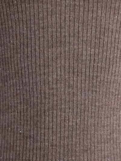 Джемпер цвет коричневый — превью 5