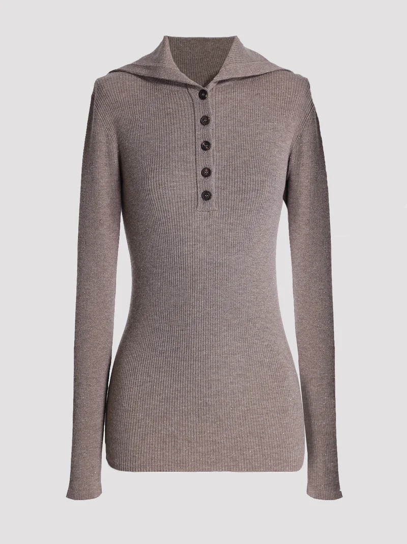 Джемпер цвет коричневый