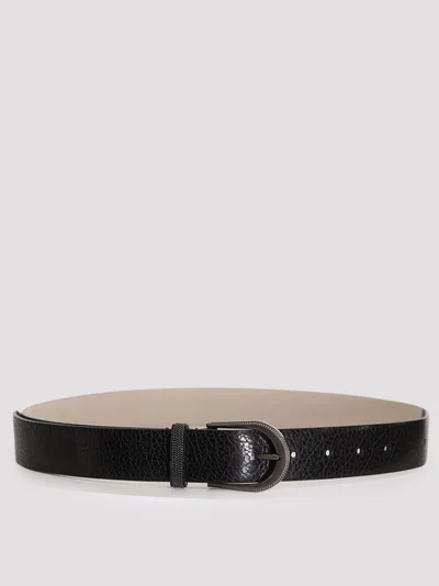 Ремень цвет черный — превью 1