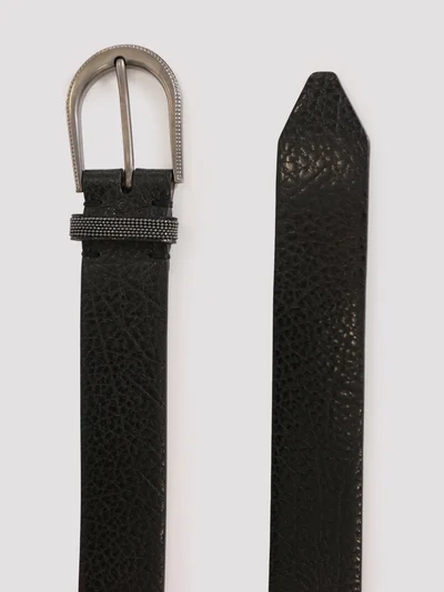 Ремень цвет черный — превью 2