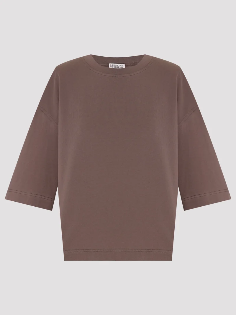 Футболка цвет кофе