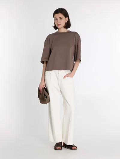 Футболка цвет кофе — превью 3