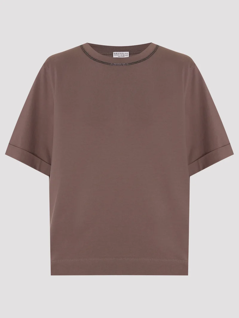 Футболка цвет кофе