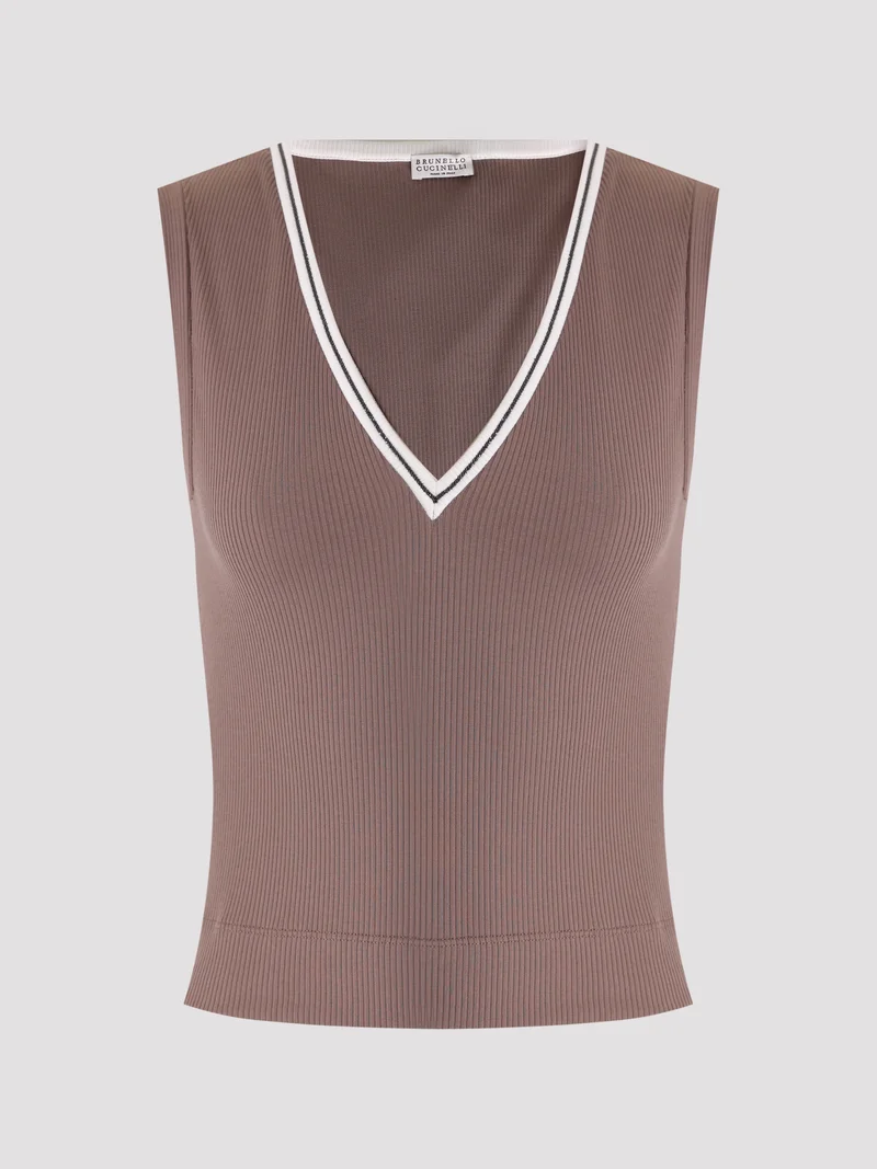 Майка цвет кофе