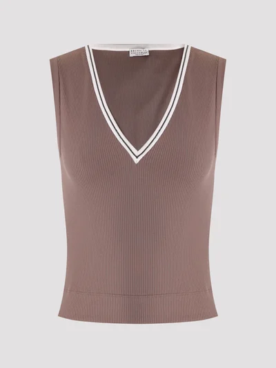 Майка цвет кофе — превью 1