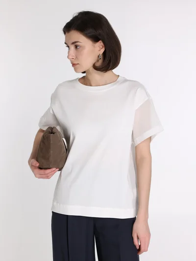 Футболка цвет белый — превью 2