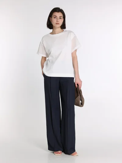 Футболка цвет белый — превью 3