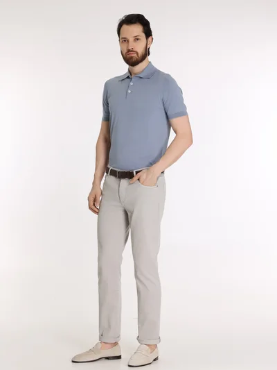 Джинсы цвет хаки — превью 3