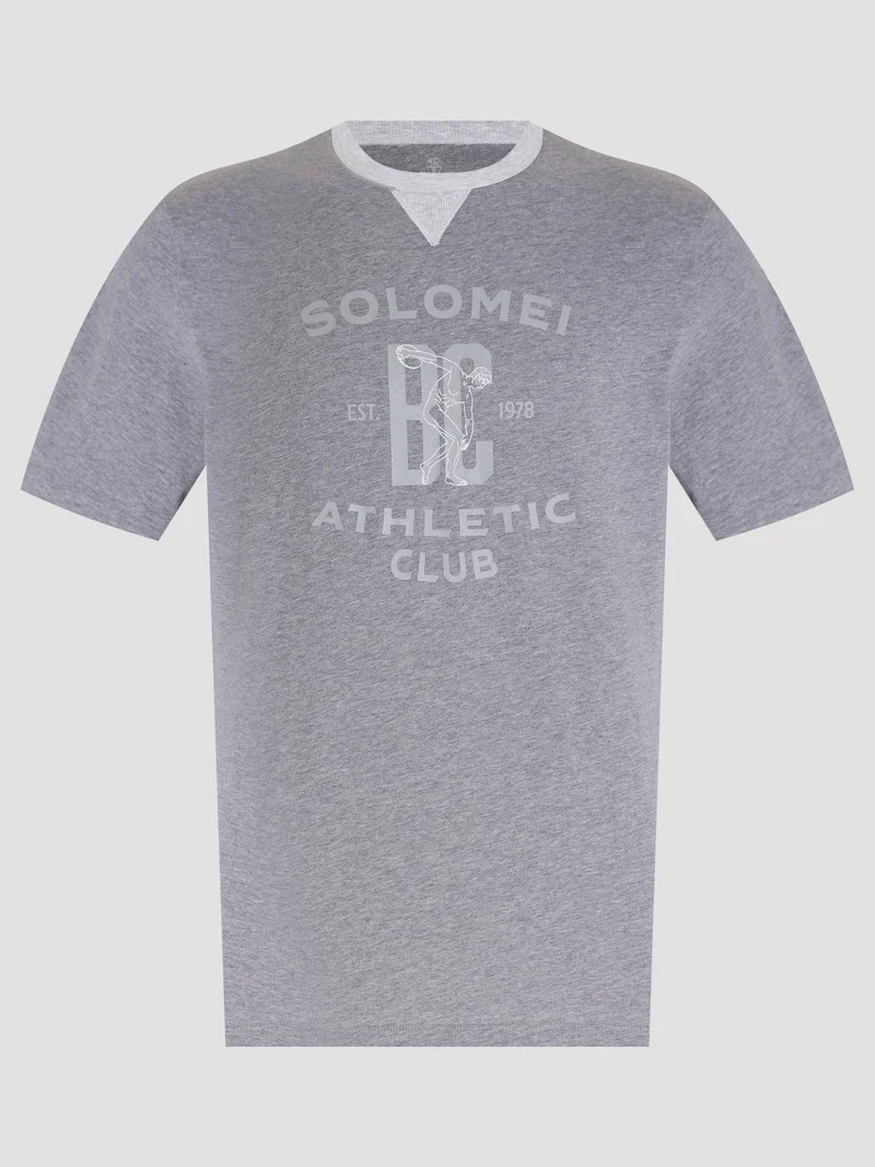 Футболка цвет серый