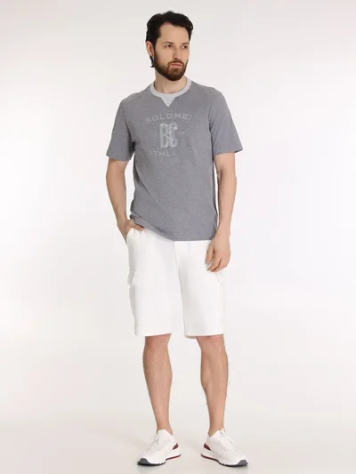 Футболка цвет серый — превью 3