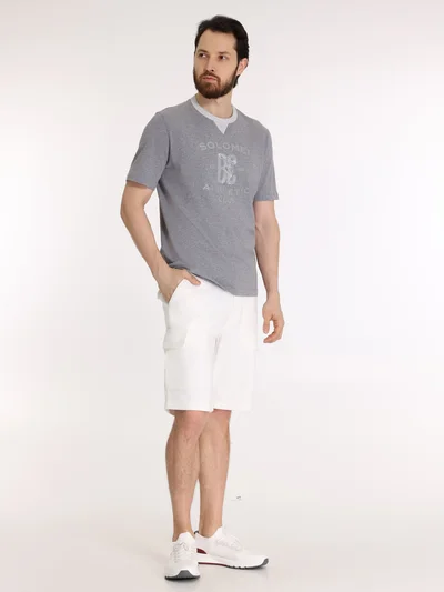 Футболка цвет серый — превью 4