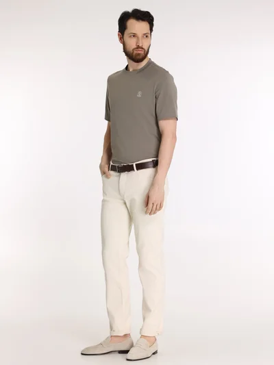 Футболка цвет хаки — превью 4