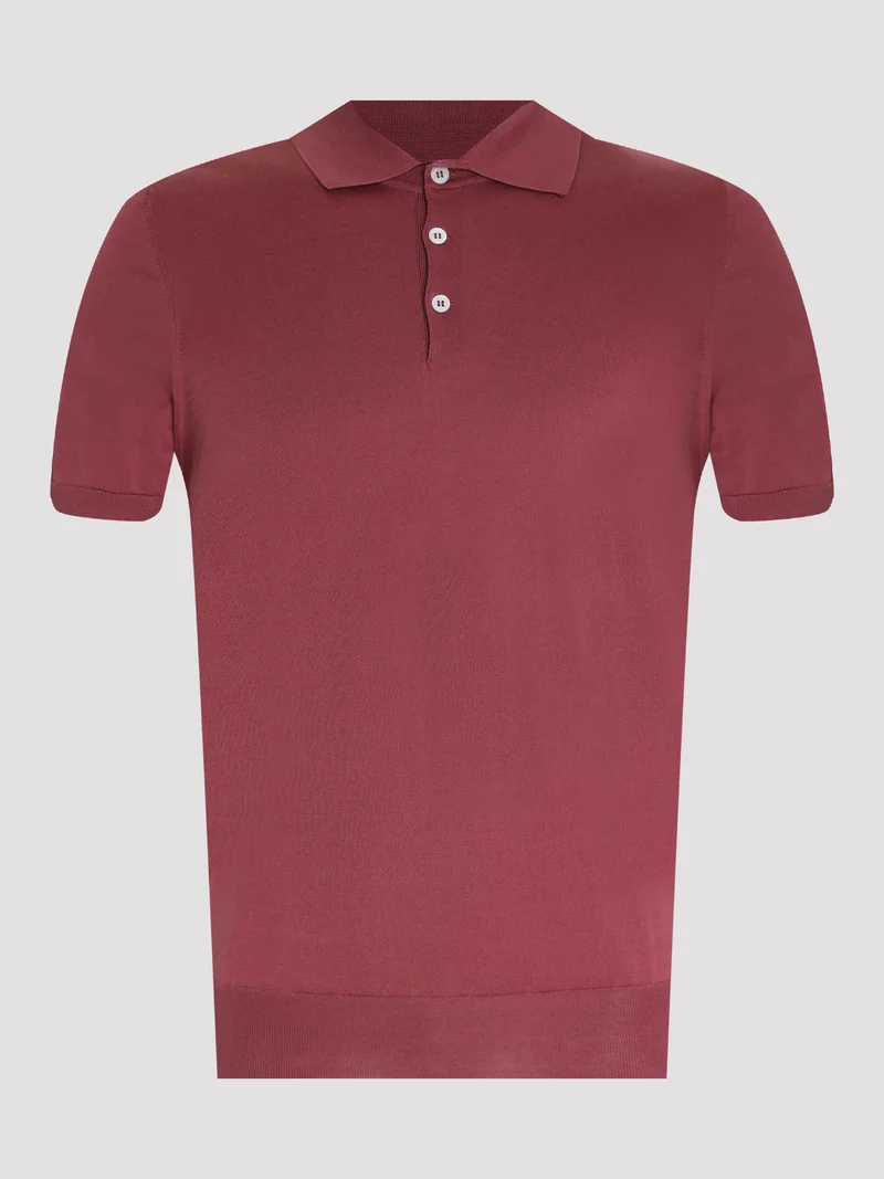 Поло цвет винный