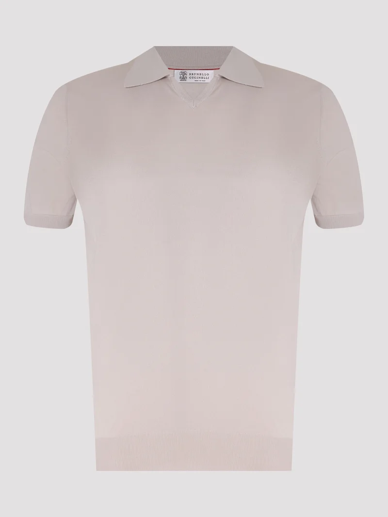 Поло цвет бежевый