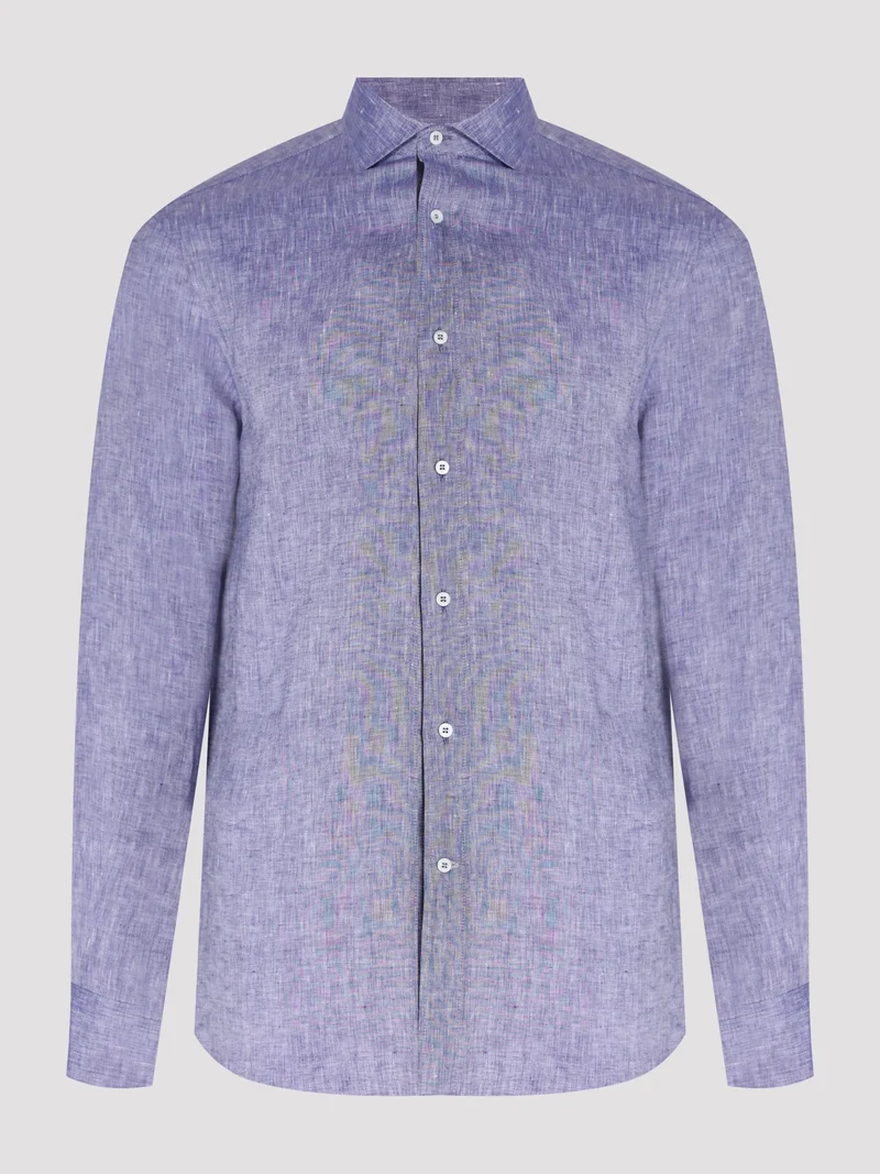 Рубашка цвет синий