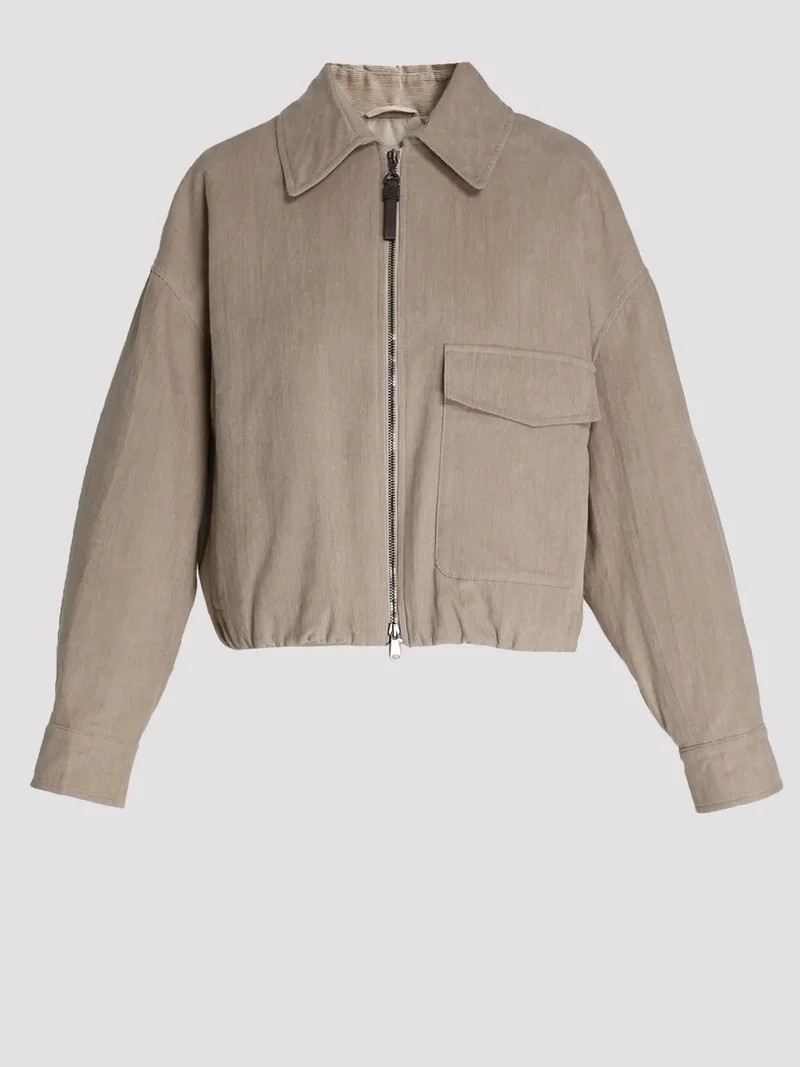 Куртка цвет бежевый