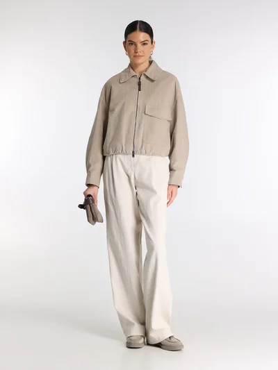 Куртка цвет бежевый — превью 4