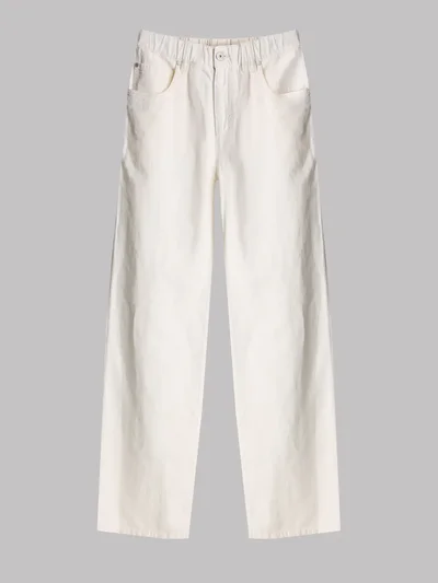 Джинсы цвет белый — превью 1