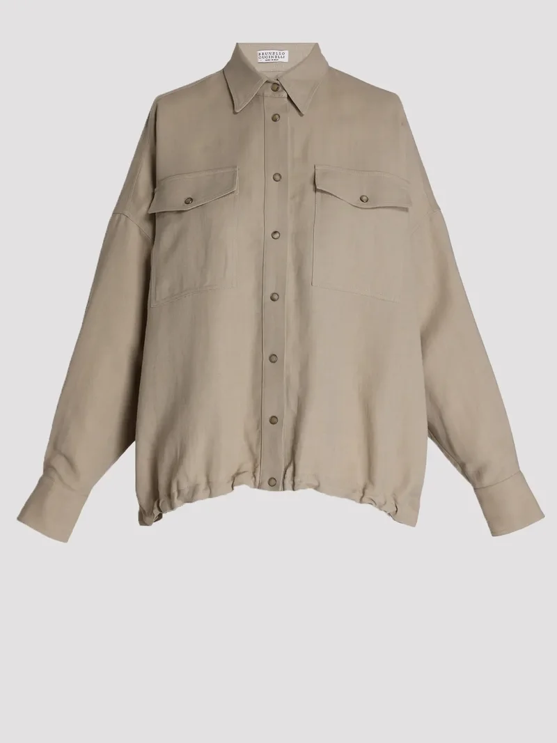 Рубашка цвет светло-бежевый