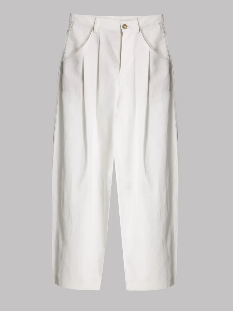 Брюки цвет белый