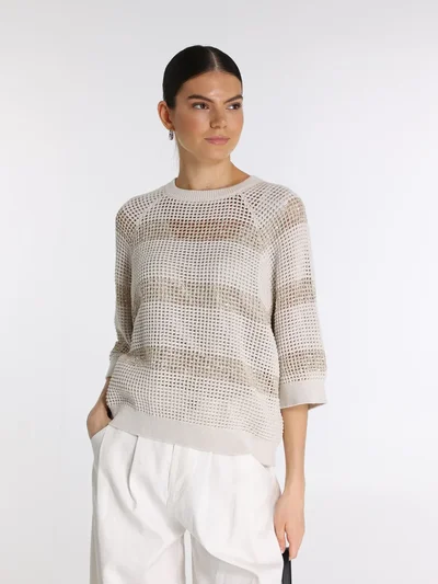 Джемпер цвет молочный — превью 2