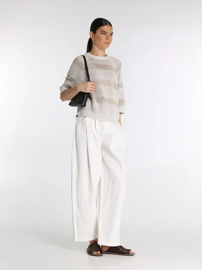 Джемпер цвет молочный — превью 4