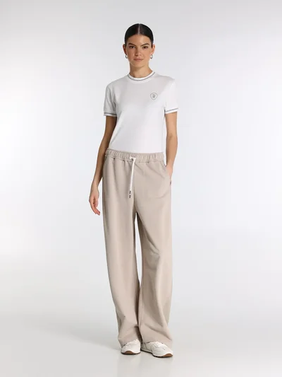 Брюки цвет бежевый — превью 2