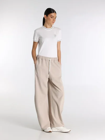 Брюки цвет бежевый — превью 3