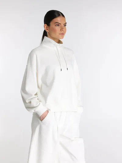 Толстовка цвет белый — превью 2